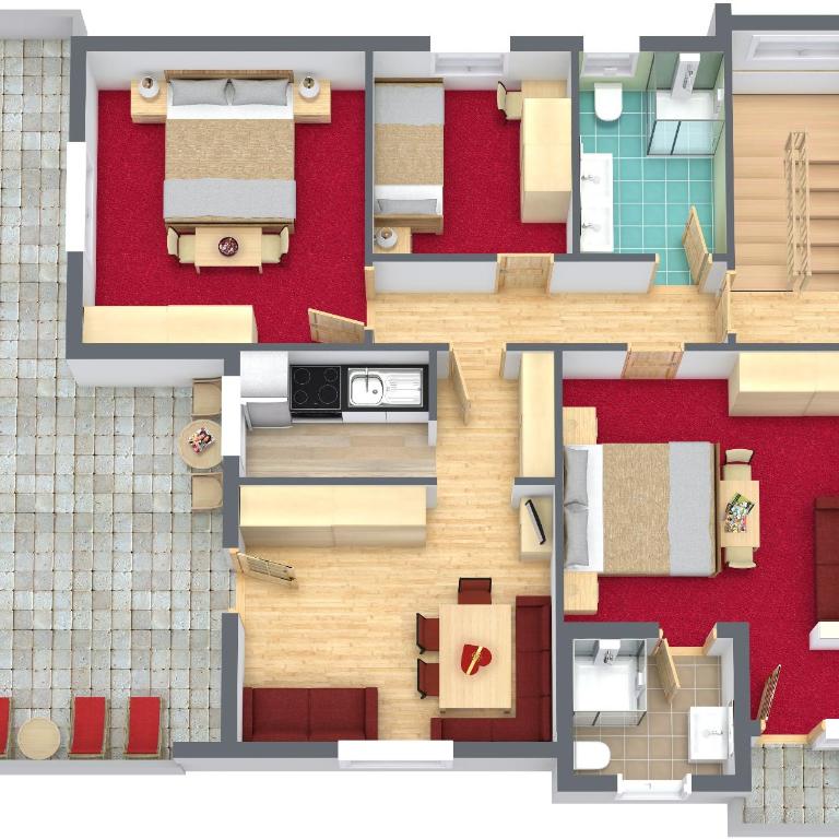Apart Albert - Apartment mit 3 Schlafzimmern - 1