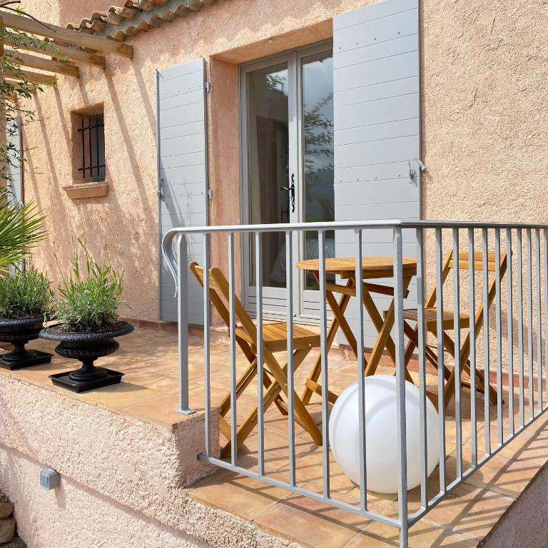 Villa les santons vue panoramique mer Golfe de Saint Tropez 4 étoiles - Villa - 45
