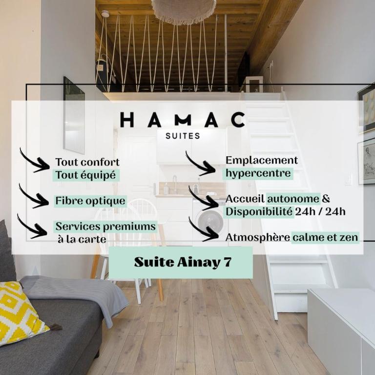 Hamac Suites - Studio Ainay 4 - Hyper centre Lyon - Apartment - 16