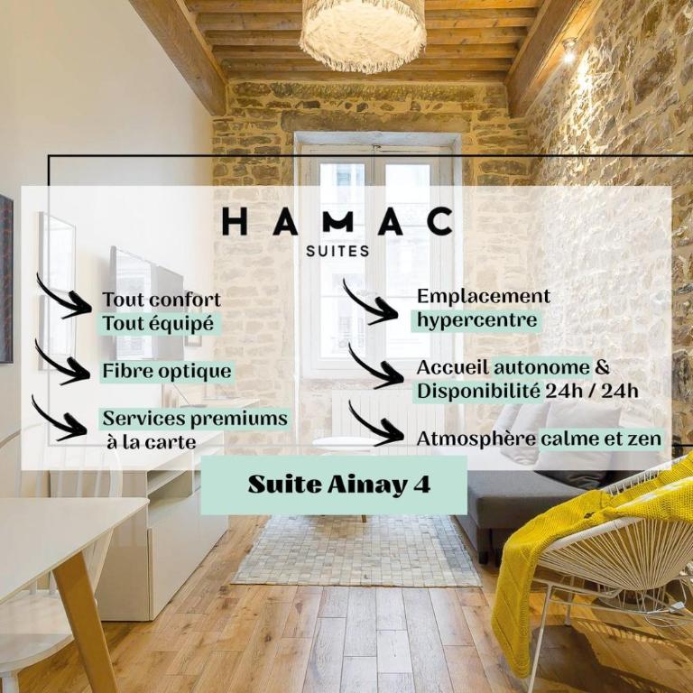 Hamac Suites - Studio Ainay 4 - Hyper centre Lyon - Apartment with Shower - 12