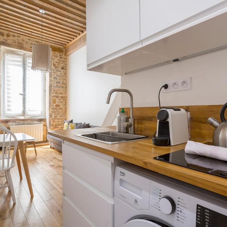 Hamac Suites - Studio Ainay 4 - Hyper centre Lyon - Apartment with Shower - 13