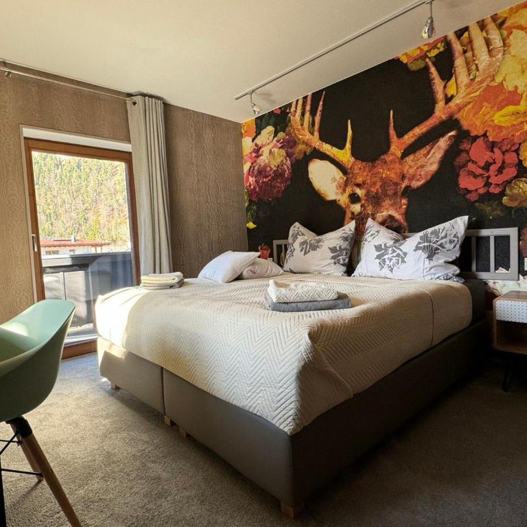 Two Brothers Inn - Doppelzimmer mit Bergblick - 1