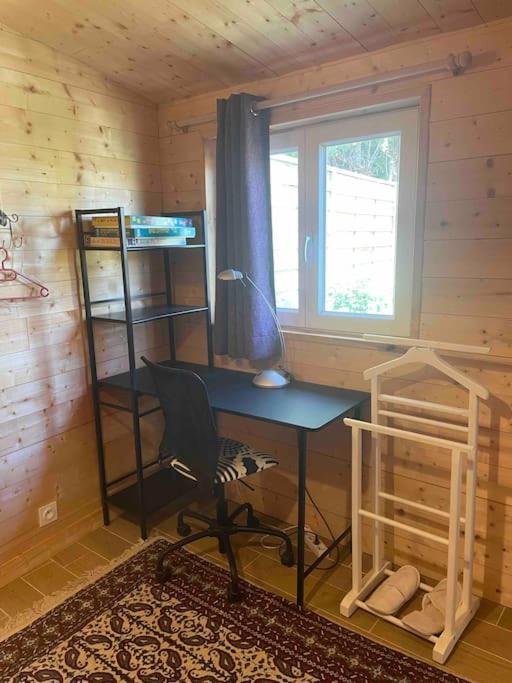 Houdarling Chalet et spa hammam jacuzzi et sauna - One-Bedroom House - 8