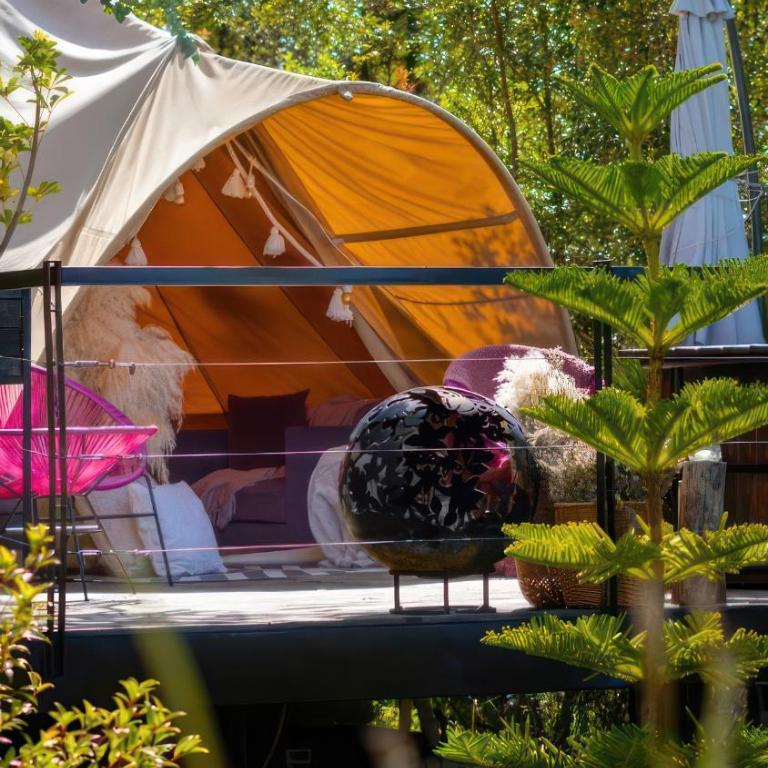 Glamping Refugio - Habitación Doble con baño privado - 16