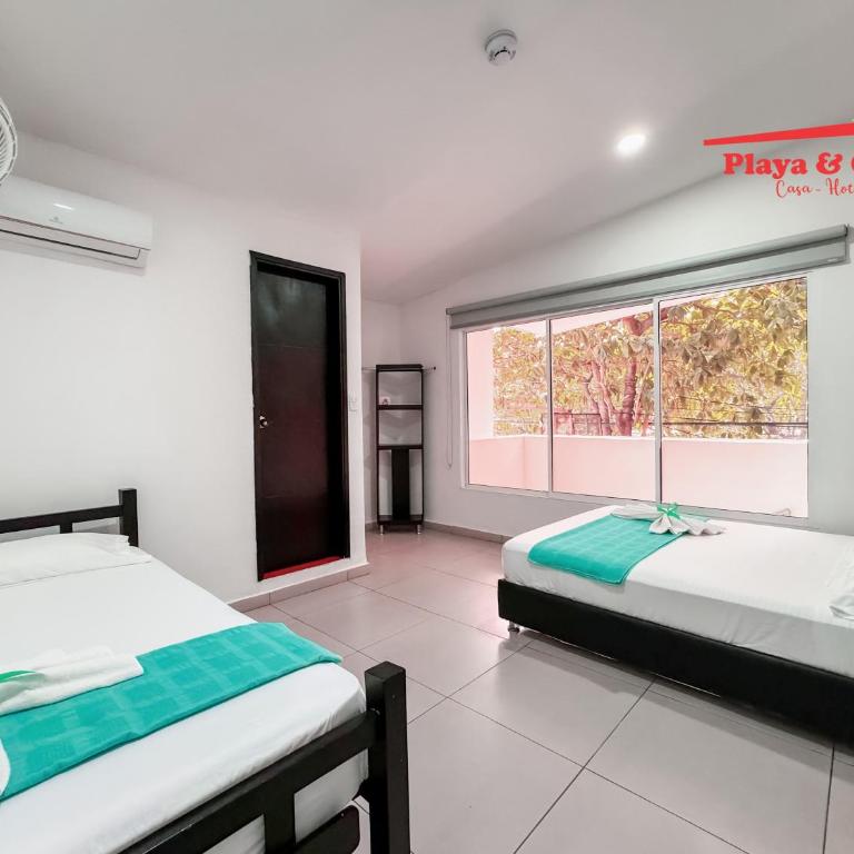 Hotel Playa y Café - Habitación Triple con baño privado - 1