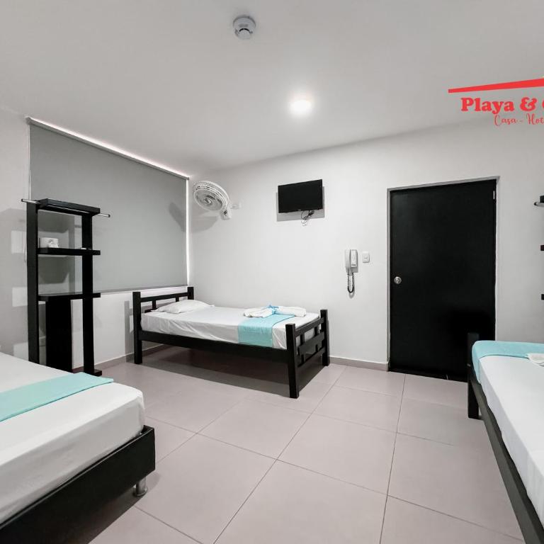 Hotel Playa y Café - Habitación Familiar - 4
