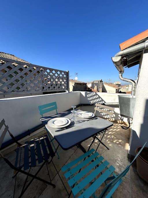 "Le couvent bleu" Arles arènes Terrasse - Two-Bedroom Townhouse - 23