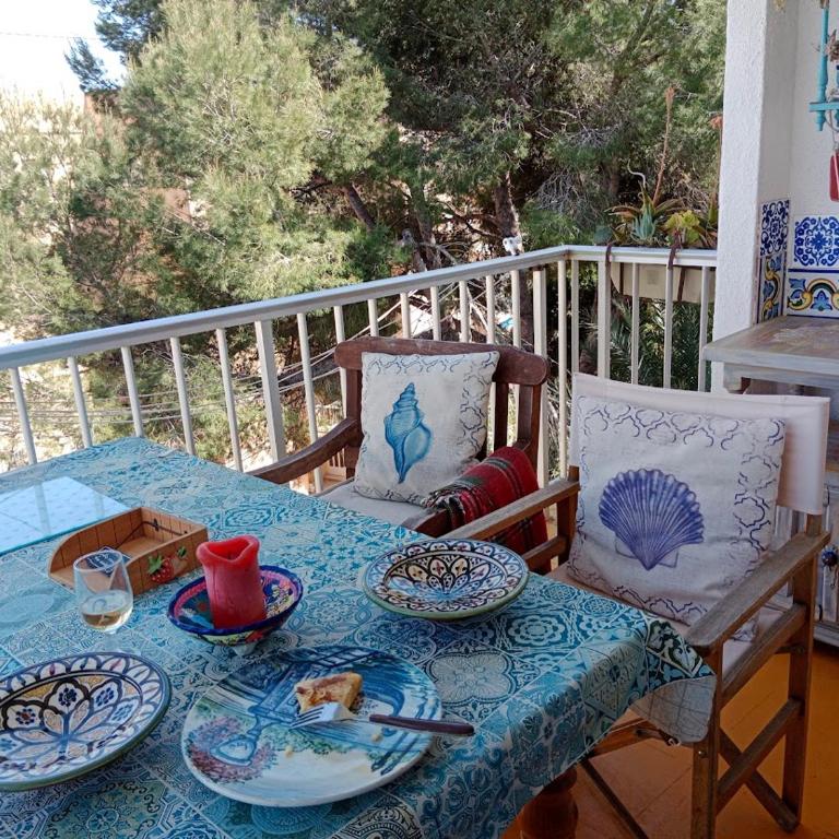 Beach apartment,two terraces,parking & WIFI - Apartamento con vistas al mar - 11