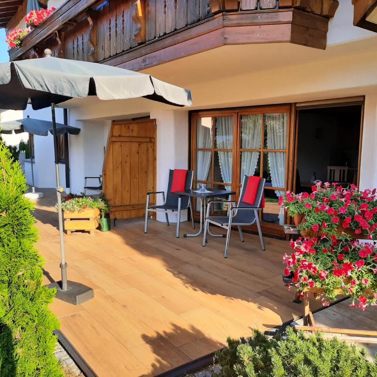 Landhaus Bauer - Apartment mit 1 Schlafzimmer und Terrasse - 1