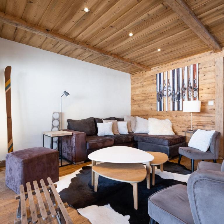 Terrasse sud, 4 pièces confort, proche pistes et commodités à La Clusaz - FR-1-304-232 - Appartement (7 Adultes) - 5