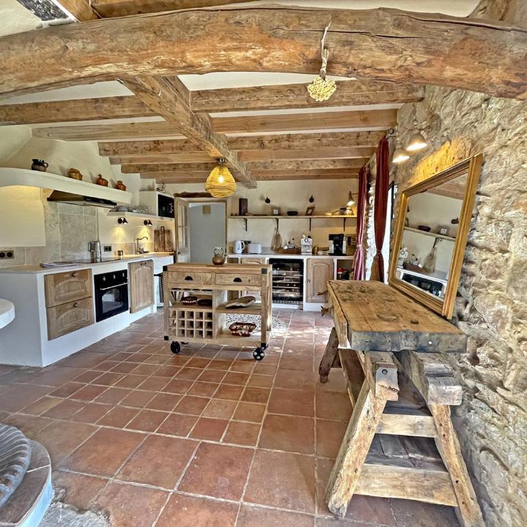 La Bergerie de Foneri - Véritable mas en pierre pour 6 pers avec piscine chauffée - Villa 3 Chambres - 7