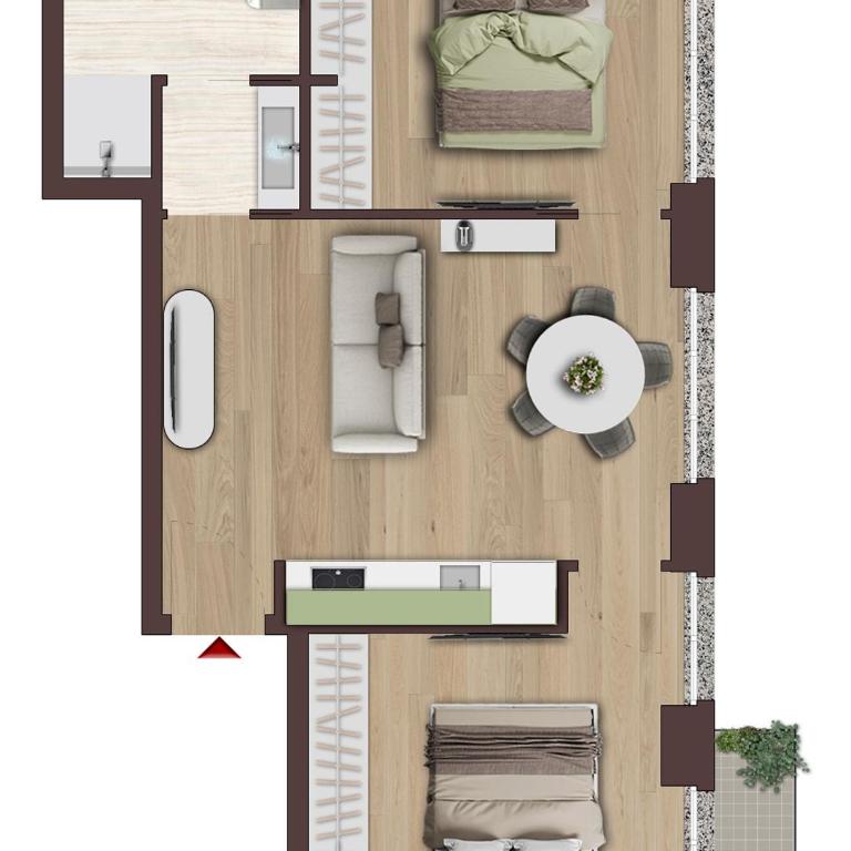 Van Gogh Golden House Next to Duomo - Appartamento con 2 Camere da Letto - 13