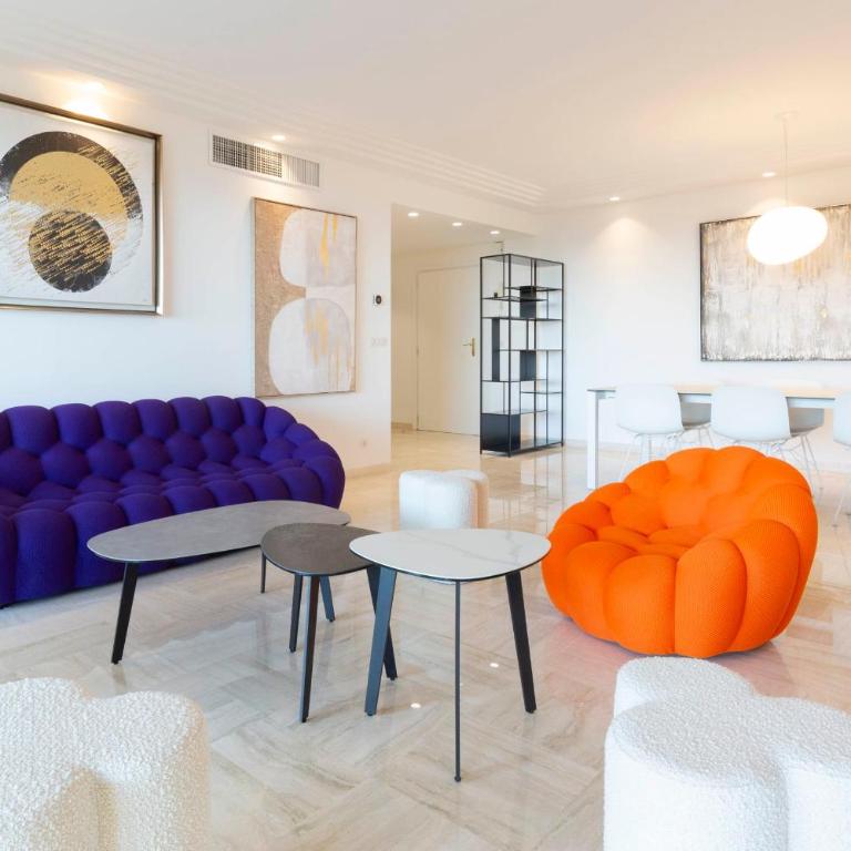 Exceptional Super-Cannes Glaïeuls with sea views pools & private jacuzzi - Appartement - 6