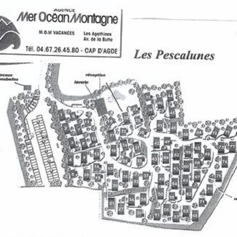 Chalet climatisé pour 6, calme avec piscine et parking - Chalet 2 Chambres - 5