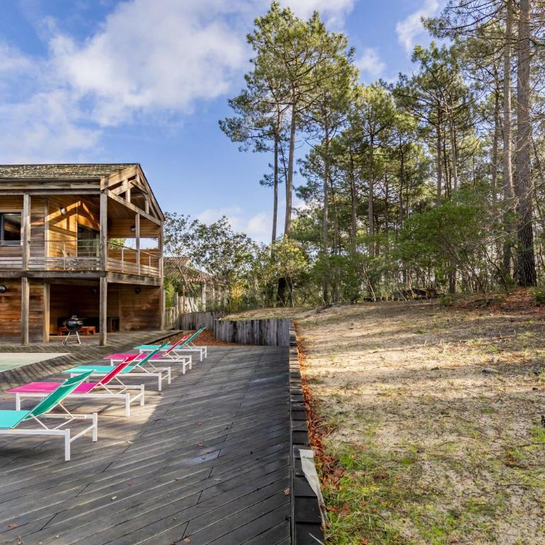 Villa 5ch au calme dans le domaine du golf - Villa avec Piscine Privée - 7