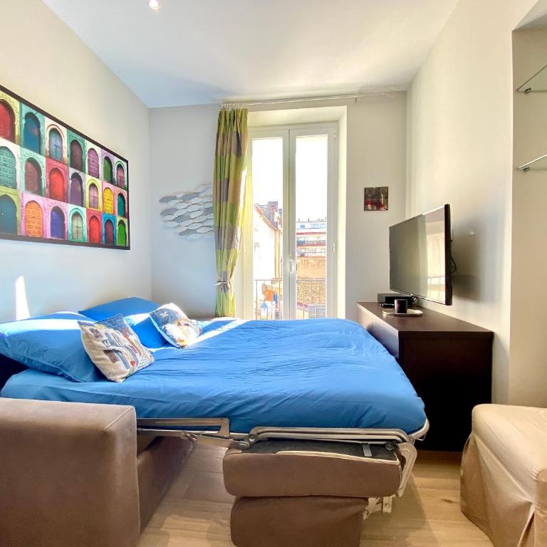 Le 74 SCLS - Rue d'Antibes, Clim, Wifi - Apartamento de 1 dormitorio - 5