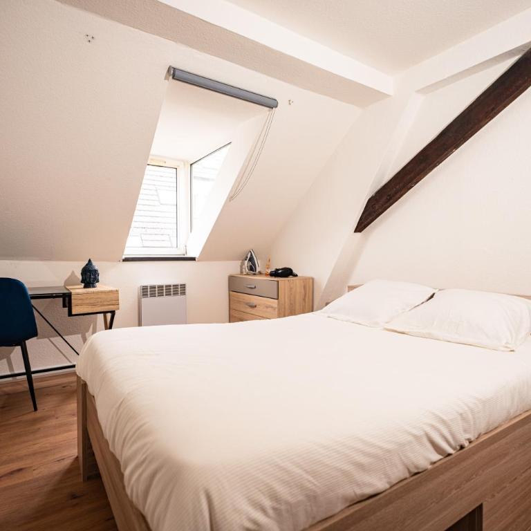 Moderne T2 Centre Sauna Wifi Home office Netflix - One-Bedroom Apartment - 3