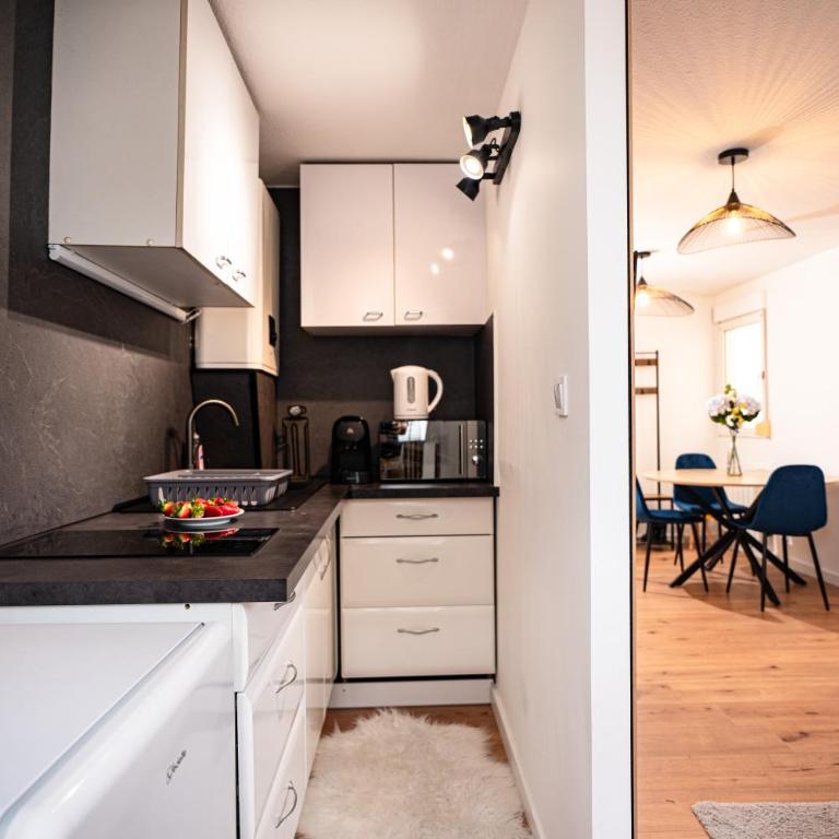 Moderne T2 Centre Sauna Wifi Home office Netflix - One-Bedroom Apartment - 15