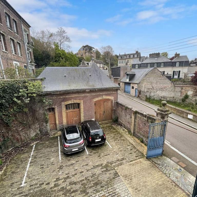 Les Trois Chérubins centre Dieppe plage terrasse parking privatif - Appartement - 15