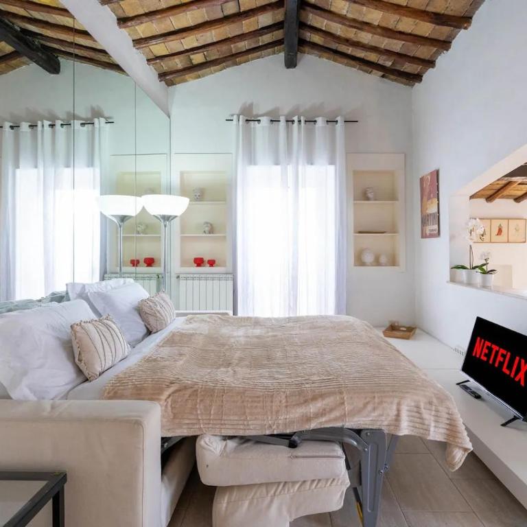 [15 min from Piazza Venezia] Skyline Sanctuary in Trastevere - Appartamento Deluxe - 40