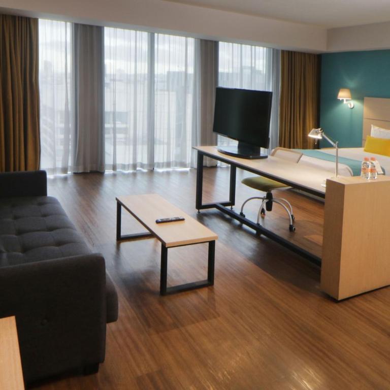 City Express Suites by Marriott Tijuana Rio - Large Double Suite with Two Double Beds and Sofa Bed - 6