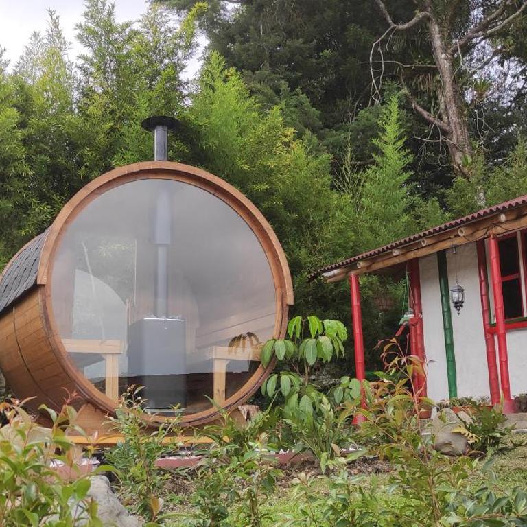 Cabaña Eje Cafetero, Sauna terapéutico - Chalet de 1 dormitorio - 20