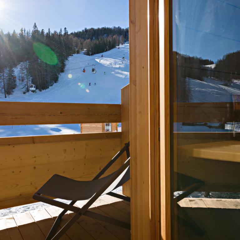 Marmotel & Spa - Chambre Familiale avec Balcon - Vue sur Pistes de Ski - 3
