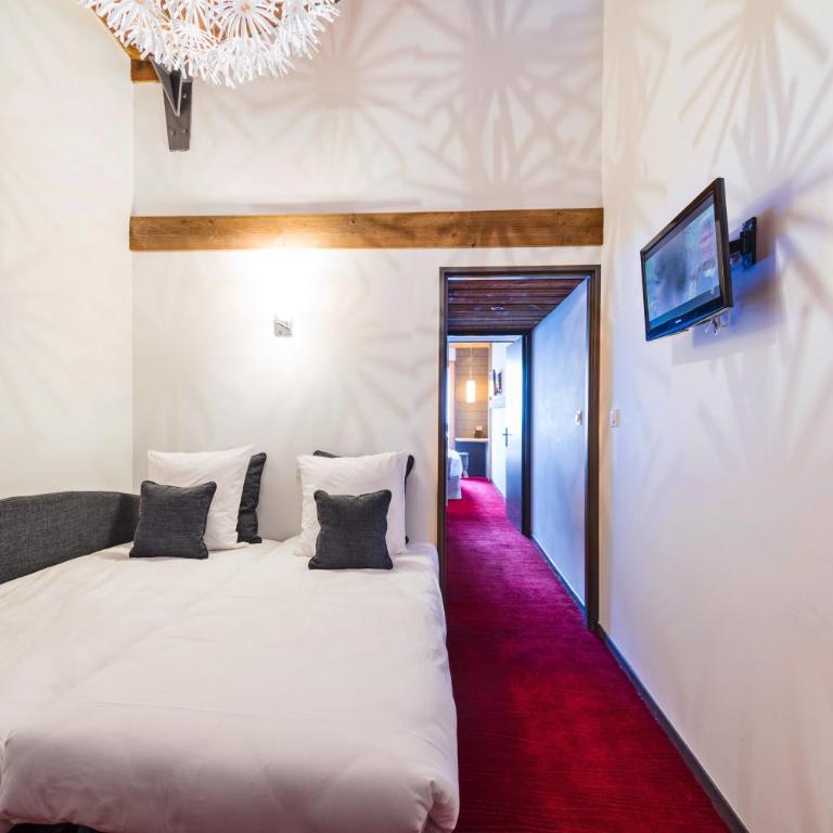 Marmotel & Spa - Chambre Familiale avec Vue sur le Village - 3
