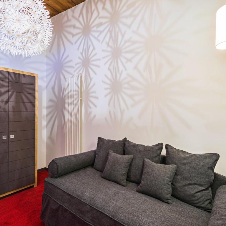Marmotel & Spa - Chambre Familiale avec Vue sur le Village - 13