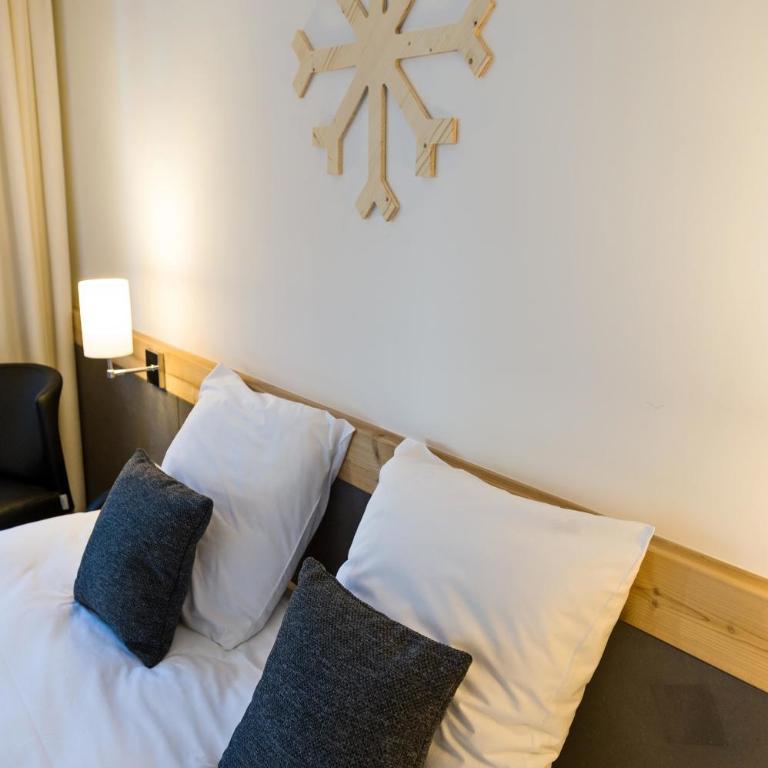 Marmotel & Spa - Chambre Double avec Terrasse - Vue sur Pistes de Ski - 7