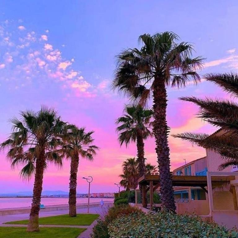 VILLA DU PIN - Les pieds dans l'eau - Gruissan Plage du Grazel - Maison 2 Chambres - 30