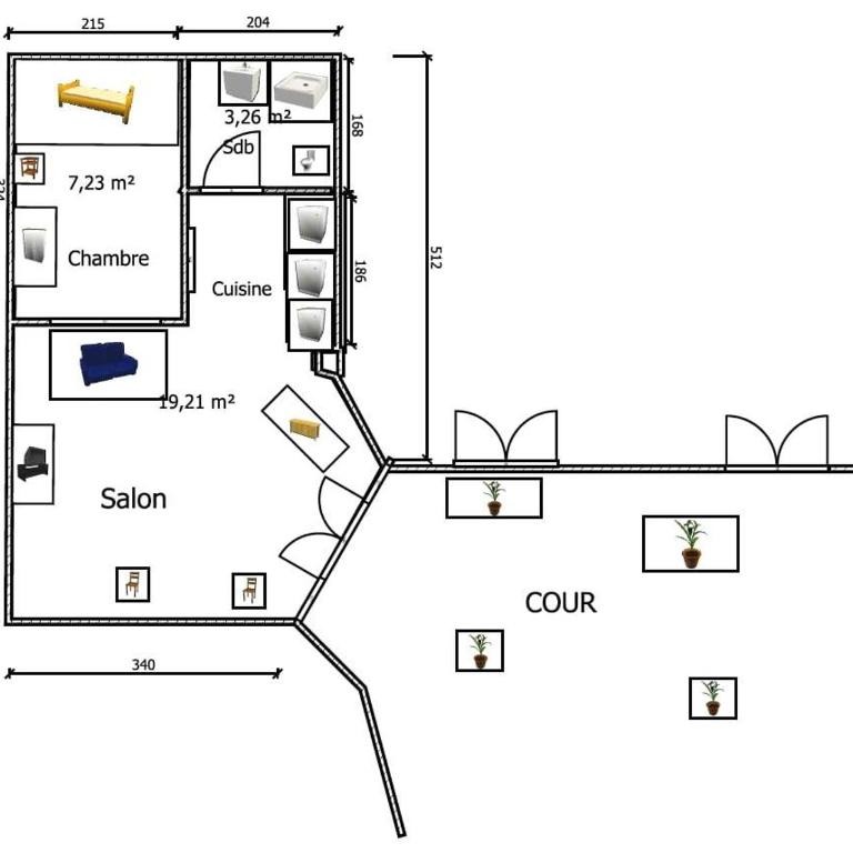 T2 sur cour au coeur des Jo 2024 - Apartamento de 1 dormitorio - 6