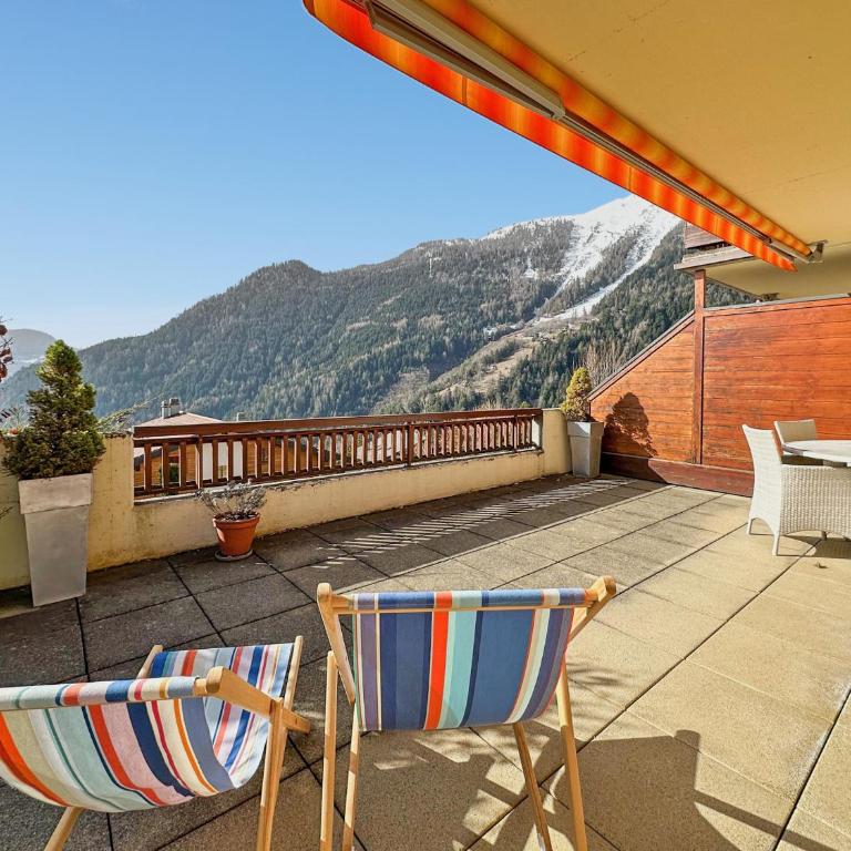 Cosy Stopover near slopes and therms-Swiss Alps - Apartment mit Blick auf die Berge - 1