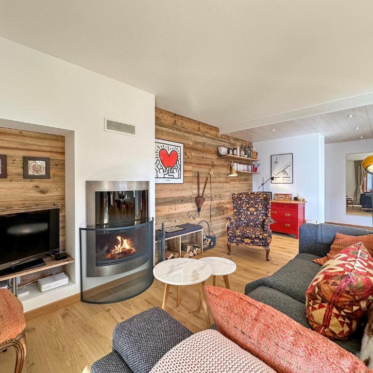 Cosy Stopover near slopes and therms-Swiss Alps - Apartment mit Blick auf die Berge - 2