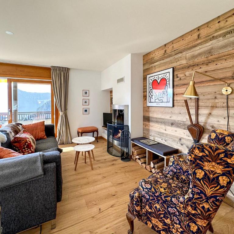 Cosy Stopover near slopes and therms-Swiss Alps - Apartment mit Blick auf die Berge - 4
