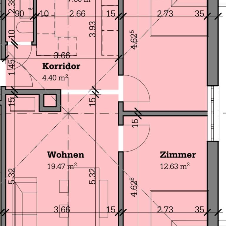 NI FRAVI Holiday Apartments, Interlaken West - Two-Bedroom Apartment with Balcony - 15