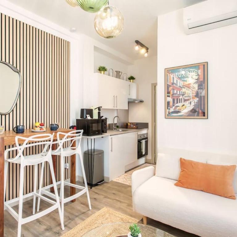 L46 Staywizus - 2P Port, 2min du Cap et 5 du port CLIM & WIFI - Appartement 1 Chambre - 2