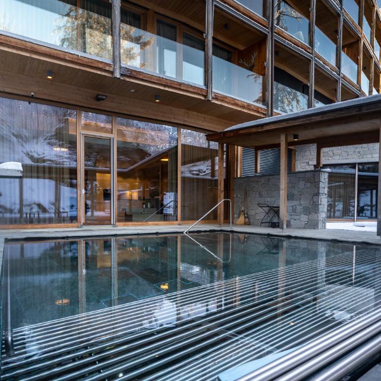 Luxus-Mountain-Suite Rocca Bella mit Dampfbad & saisonalem Aussen-Pool - Apartment mit 1 Schlafzimmer und Garten - 8