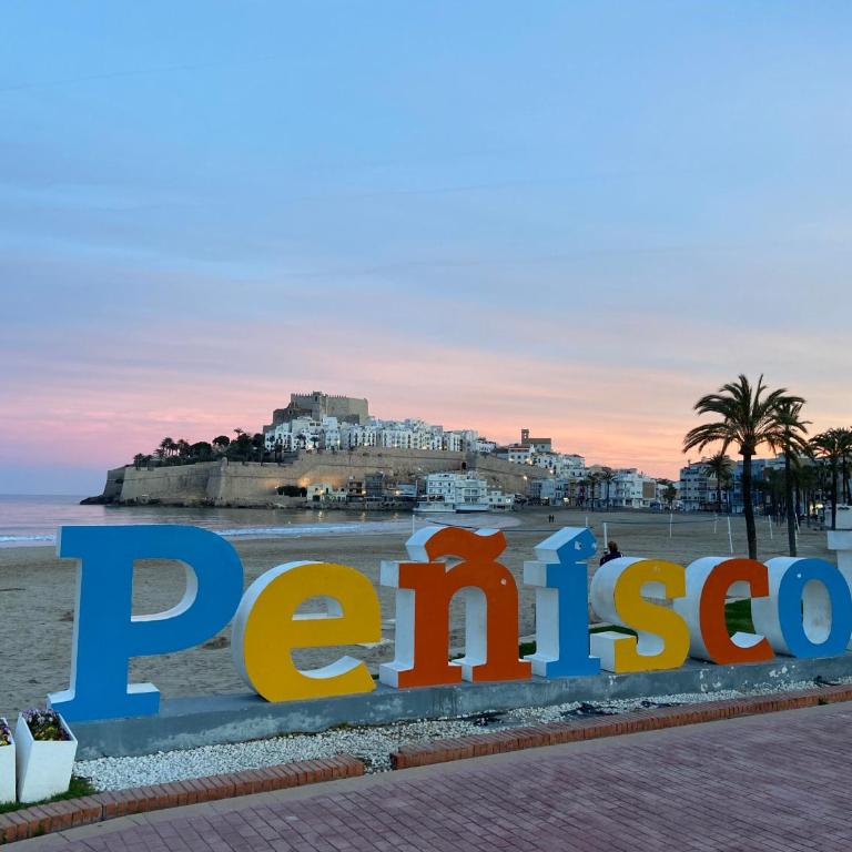 Vista al mar Peñiscola - Apartamento de 2 dormitorios con terraza y vistas al mar - 32