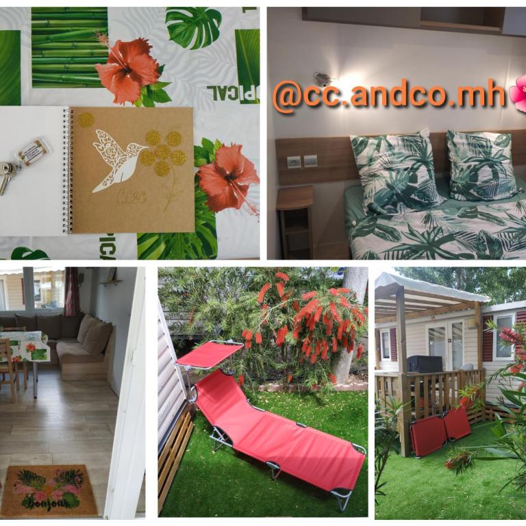 Super Mobile-Home Hibiscus climatisé Top confort Camping Fun 4* - Casa de 3 dormitorios - 12