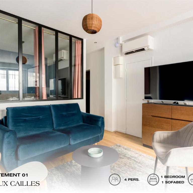 Beauquartier - Butte aux Cailles I - Studio avec Canapé-Lit - 15