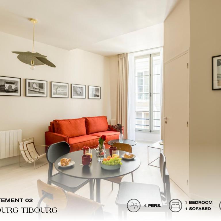 Beauquartier - Marais Bourg Tibourg - Appartement 1 Chambre - 2