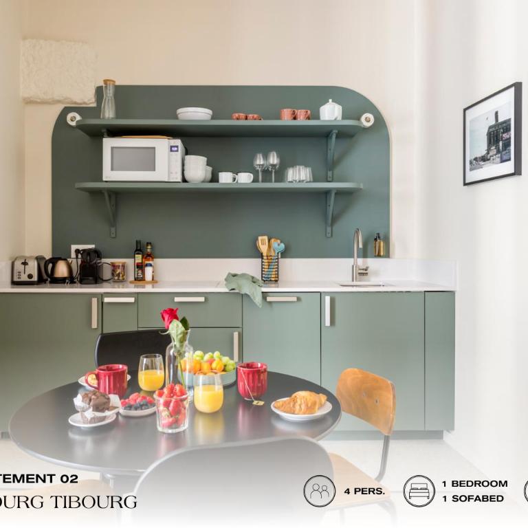 Beauquartier - Marais Bourg Tibourg - Appartement 1 Chambre - 3