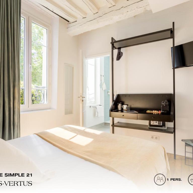 Beauquartier - Marais Vertus - Chambre Simple - 7