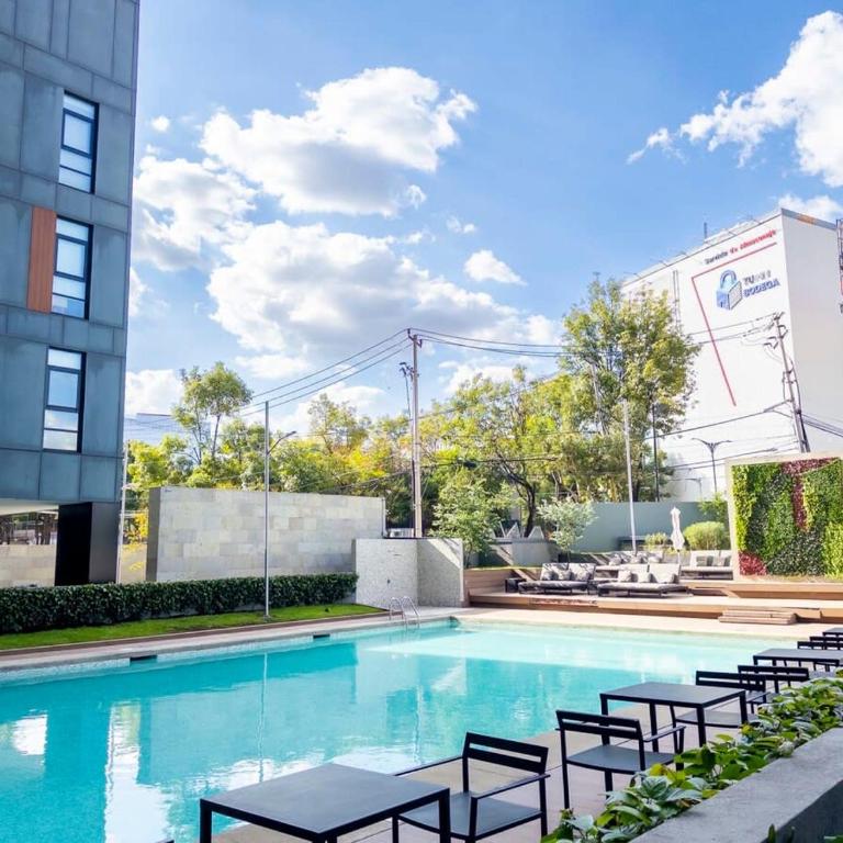 Nuevo Dpt l Alberca + Padel l Soumaya 10 min - Apartamento - 34