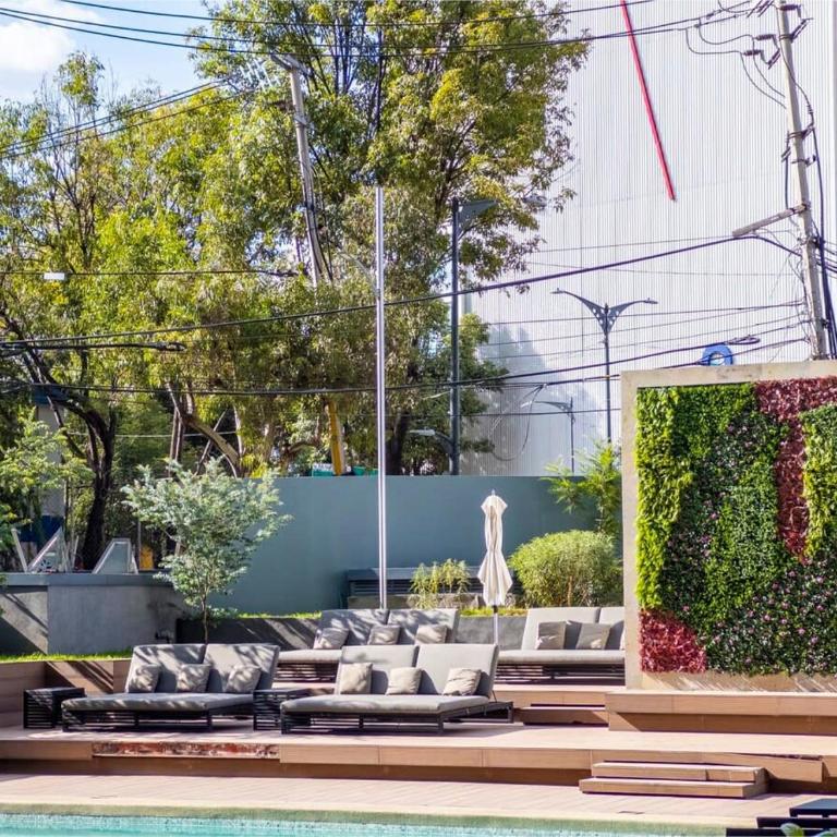 Nuevo Dpt l Alberca + Padel l Soumaya 10 min - Apartamento - 35