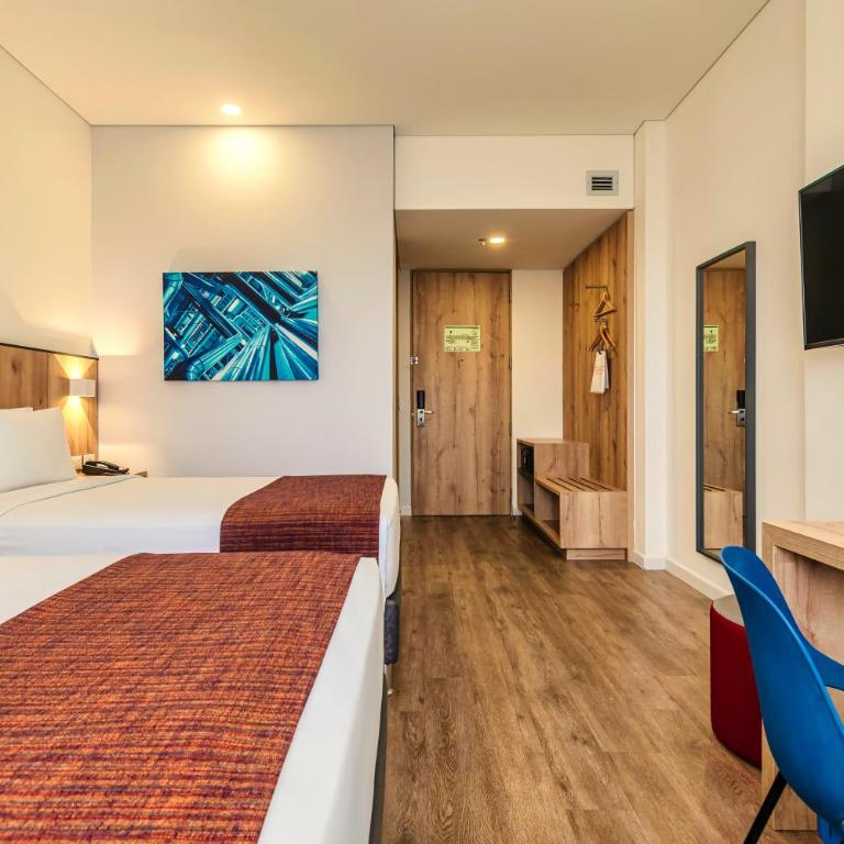 Hotel Distrito ZF - Habitación Doble - 2 camas - 3