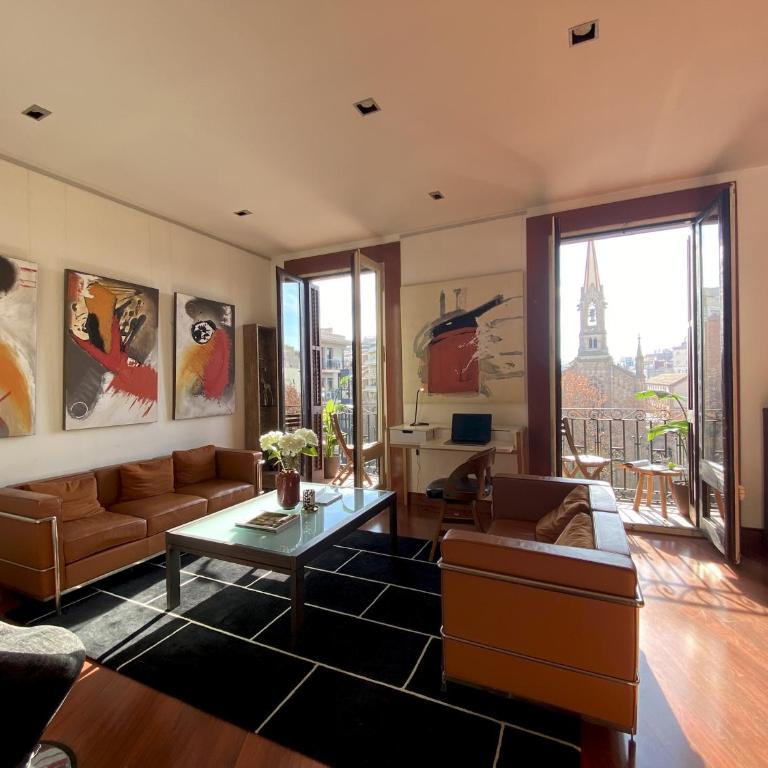 Luminous Designer Loft Style Apt Eixample Views By MyRentalHost - Apartamento de 1 dormitorio - 2