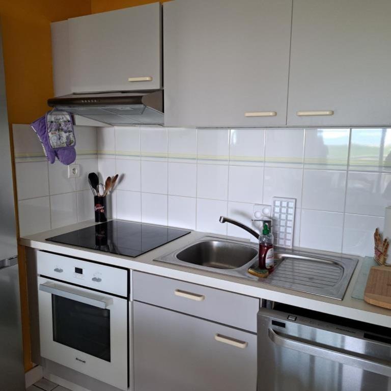 Appartement duplex face mer avec piscine, quartier Golf, 2 chambres, 2 salles d'eau, parking privé - FR-1-323-513 - Apartment - 10