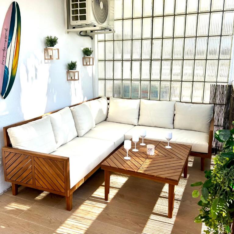 Appart SALOU BEACH & PORT AVENTURA & FERRARI LAND 6-8 pers - Apartamento de 3 dormitorios - 5